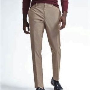 Banana Republic Standard Houndstooth Pants size 33/30 Khaki